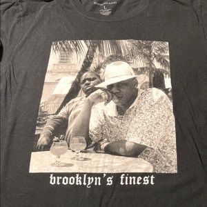 Jay-Z Notorious B.I.G. Reasonable Doubt Brooklyn’s Finest Size LG Black T-Shirt